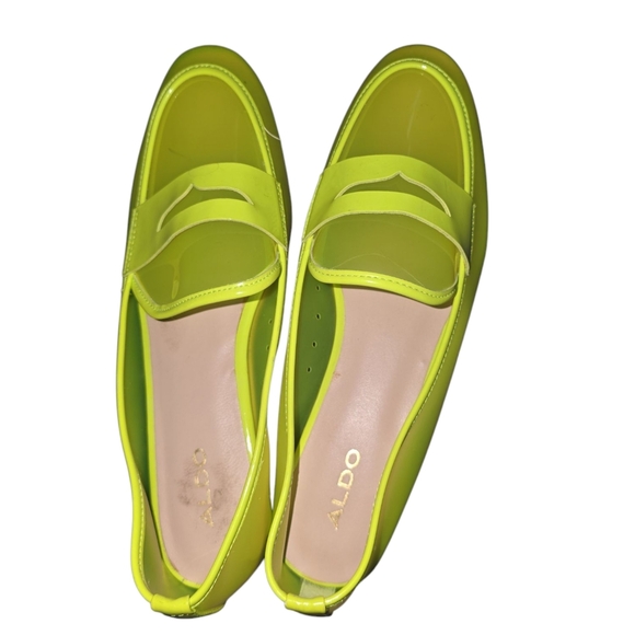 Aldo Neon Plastic Loafters Size 8 - Picture 5 of 8